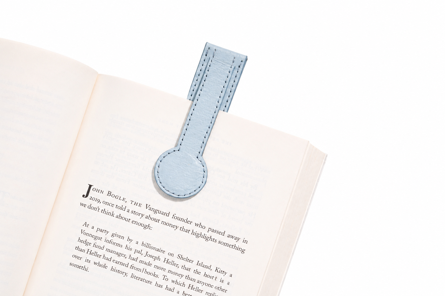 Round-Ended Sustainable Magnetic Bookmark
