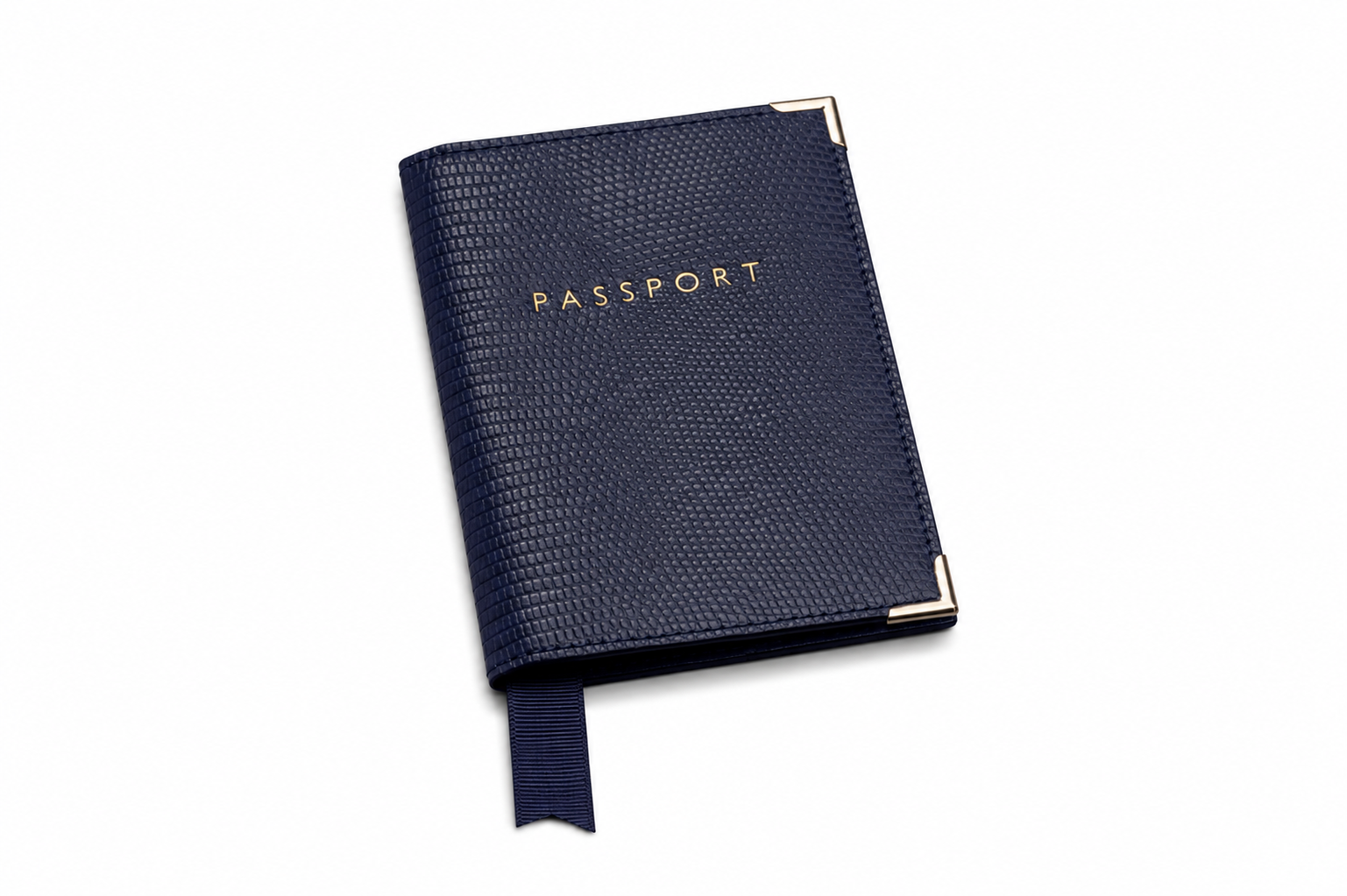 Passport Case with Metal Corner