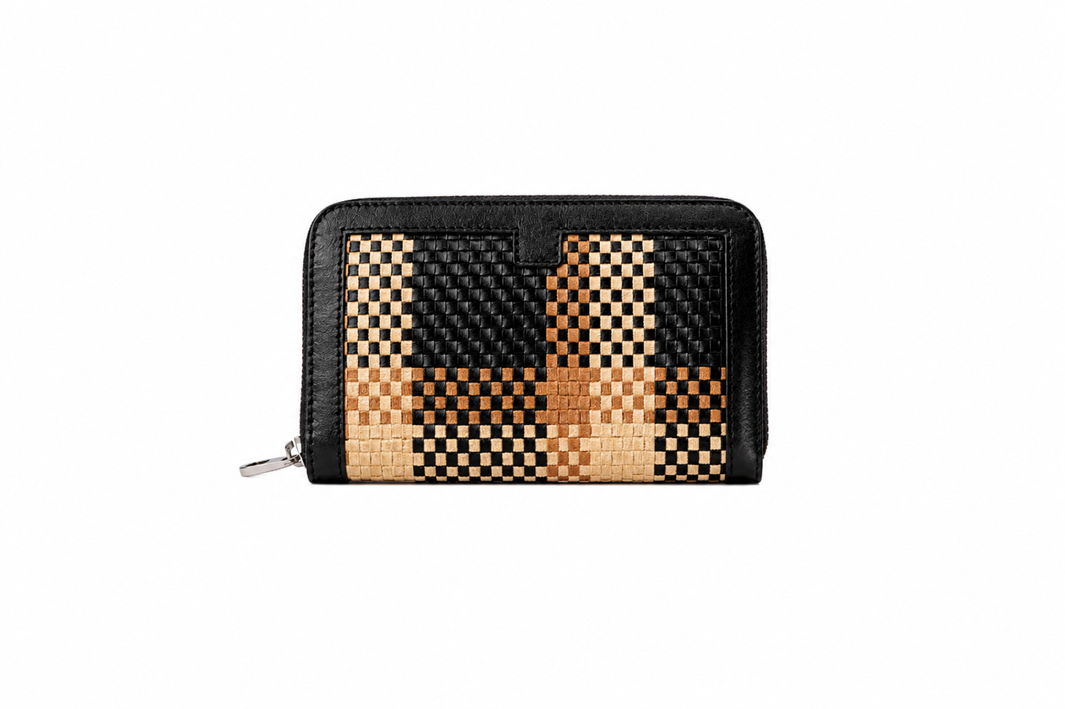 Ane Woven Zip-Around Purse